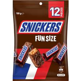 Mars Funs Size Snickers 12pk