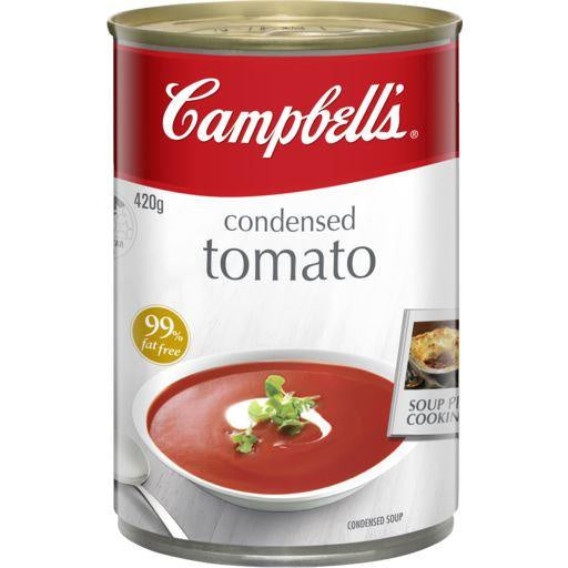 Campbells Condensed Tomato Soup 420g