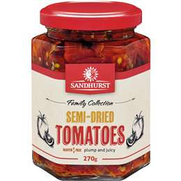 Sandhurst Sun-Dried Tomatoes 270g