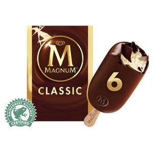 Streets Magnum Classic Mini Ice Cream Sticks 6pk