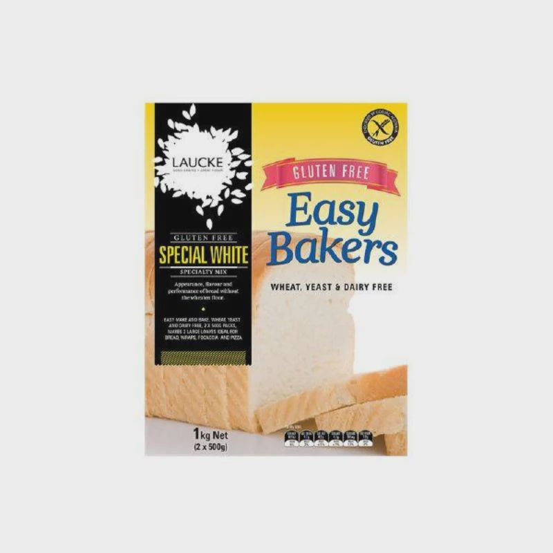 Lauke Easy Bakers Gluten Free White Mix 1kg