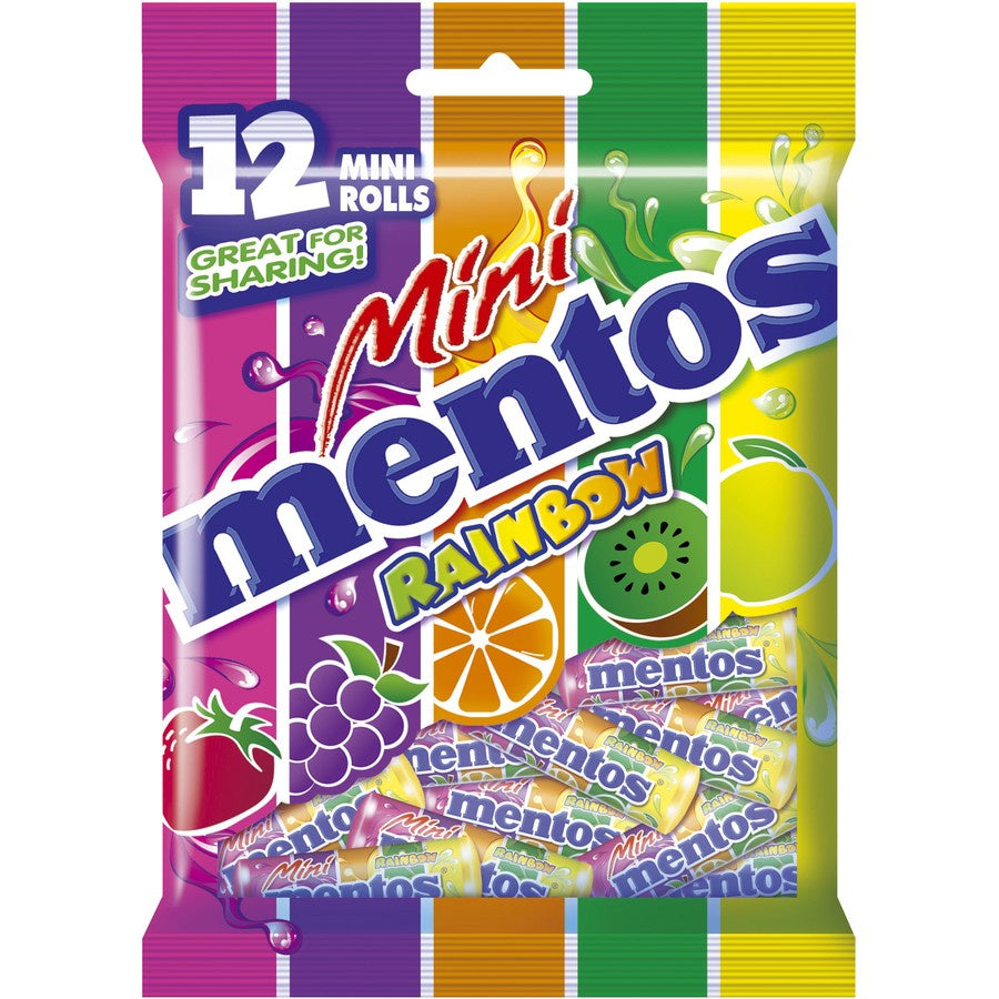 Mentos Mini Rainbow Bags 120g