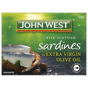 John West Sardines In Extra Virgin Olive Oil 110g