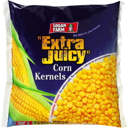 Logan Farm Corn Kernels Juicy 500g