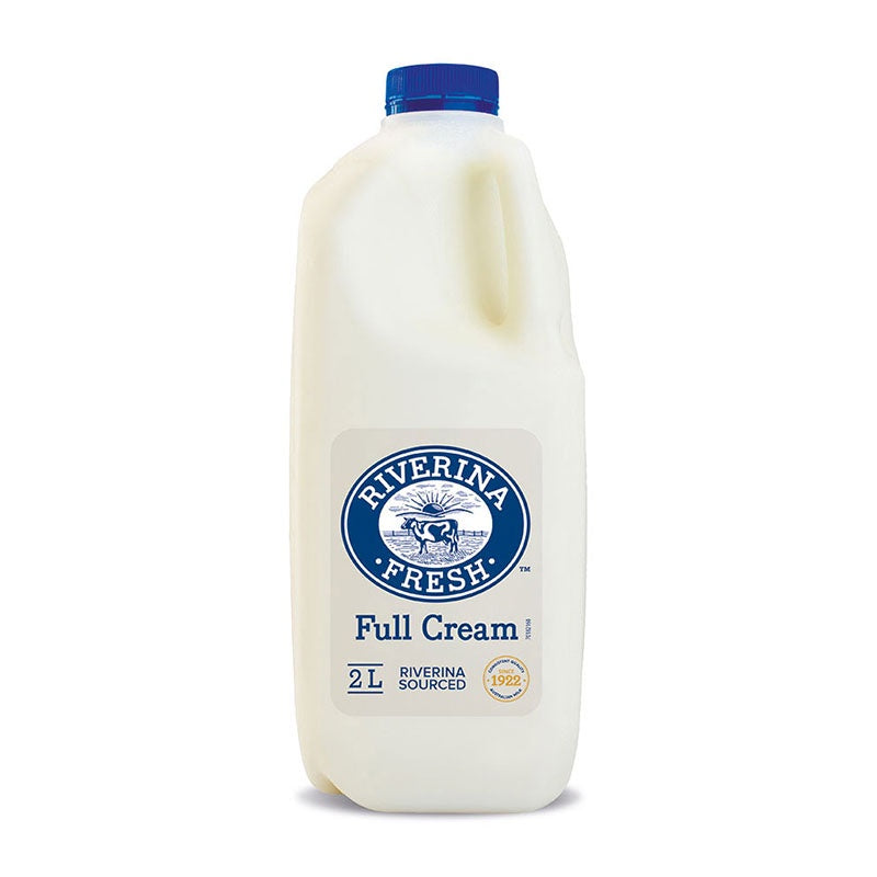 Riverina Fresh Milk Full Cream 2L