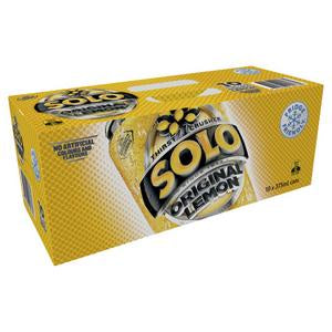 Schweppes Solo Lemon Cans 10pk