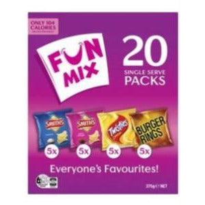 Smith's Chips Assorted Fun Mix Individual 20pk