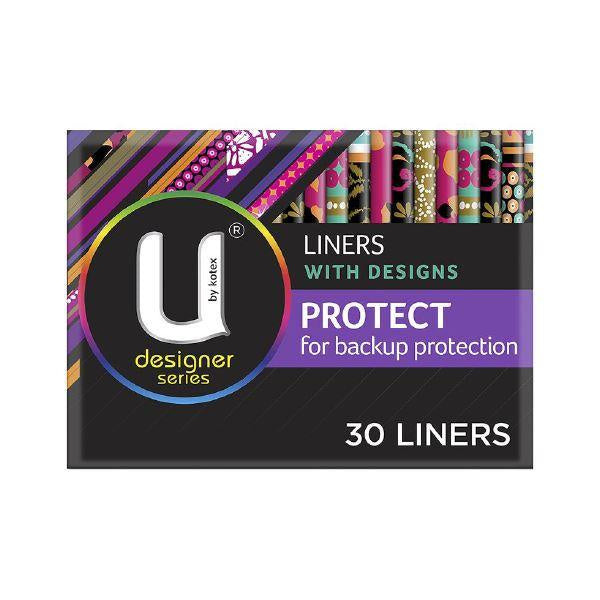 Kotex U Designer Protect Liners 30ct