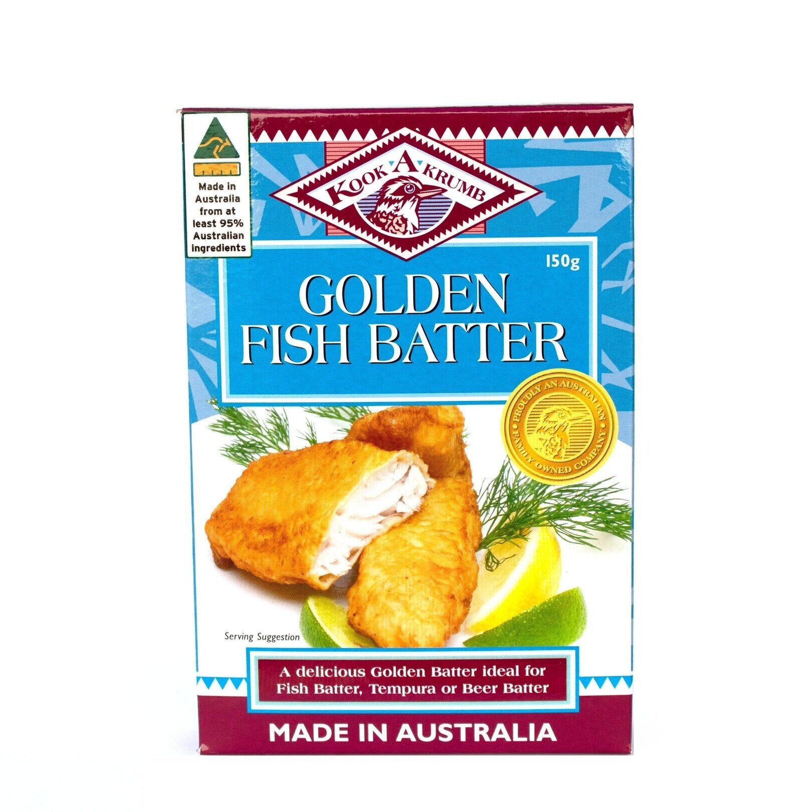 Kook-A-Krumb Golden Fish Batter 150g