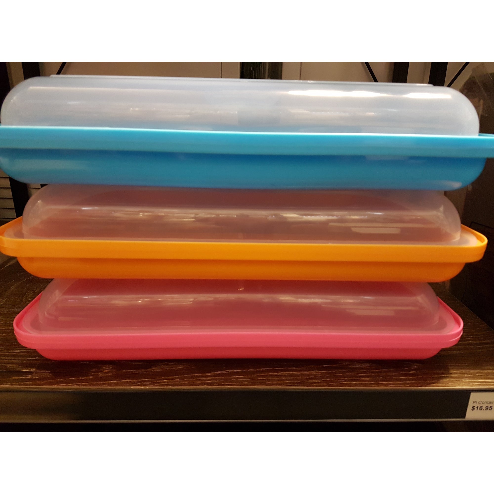 Plastic Container with Clear Lid