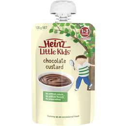 Heinz Little Kids Chocolate Custard 1-3 yrs 120g
