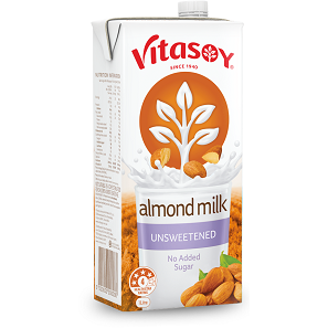 Vitasoy Almond Unsweetened Milk 1L