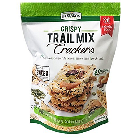 Crispy Trail Mix Crackers