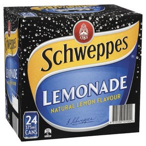 Schweppes Lemonade Cans 24pk