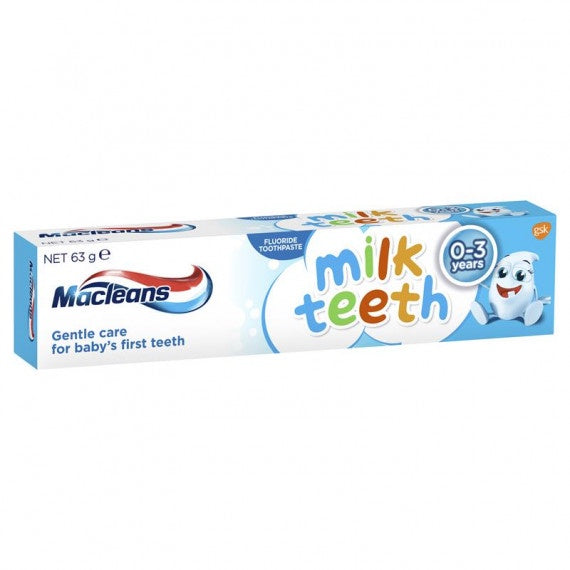 Macleans Toothpaste Milk Teeth 0-3 Years 63g