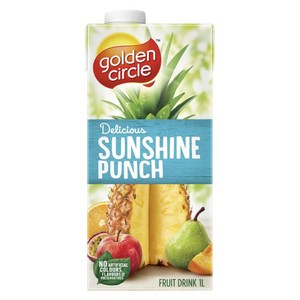 Golden Circle Sunshine Punch Juice Box 1L