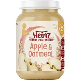 Heinz Apple & Oatmeal Jar 6 Months+ 170g