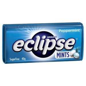 Wrigley's Eclipse Peppermint Sugar Free Mints 40g