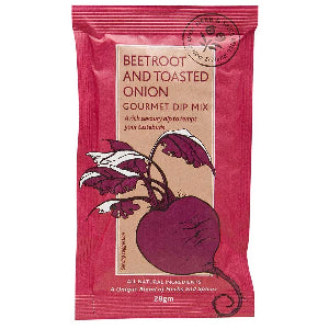 Herb & Spice Mill Gourmet Dip Beetroot & Toasted Onion 28g