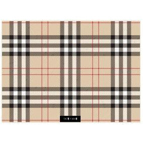 Classic Check Rectangle Placemat 12pk