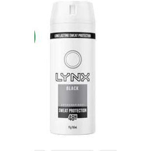 Lynx Black Antiperspirant Sweat Protection 48h 97g
