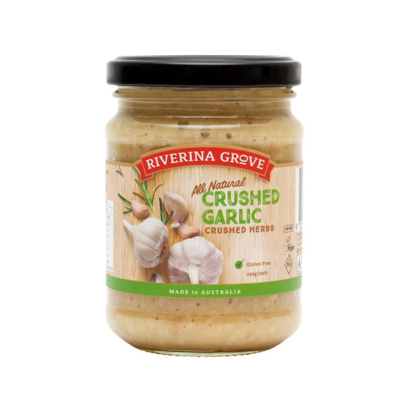 Riverina Grove Crushed Garlic 240g