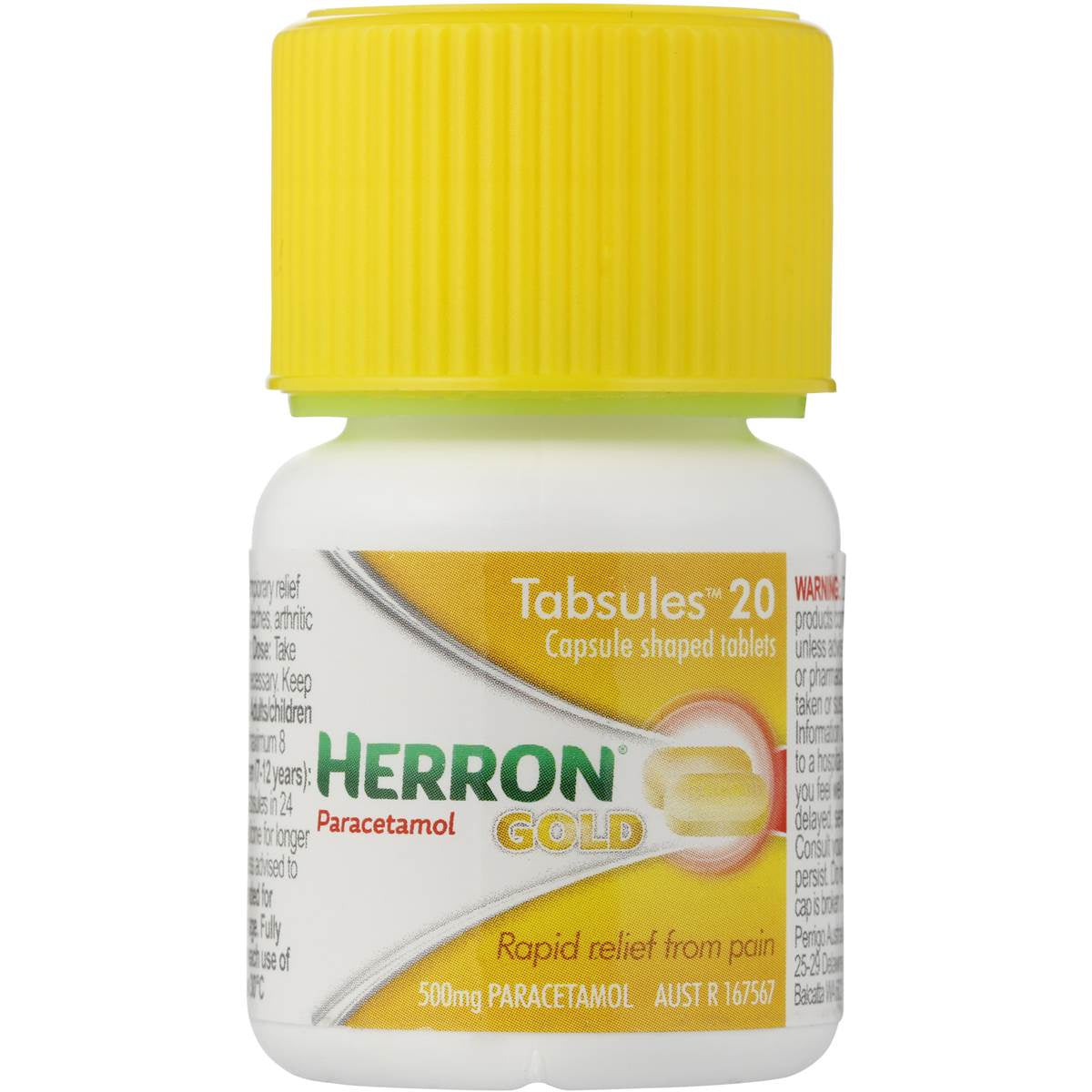 Herron Gold Paracetamol Tablets 20pk