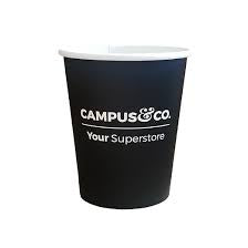 Campus&Co Coffee Cup Single Wall Printed 8oz 50/sleeve
