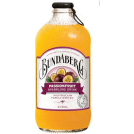 Bundaberg Passionfruit Sparkling Drink Bottle 375ml