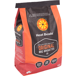 Heat Beads BBQ Original Briquettes 4Kg Bag