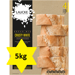 Laucke Crusty White Bread Mix 5kg