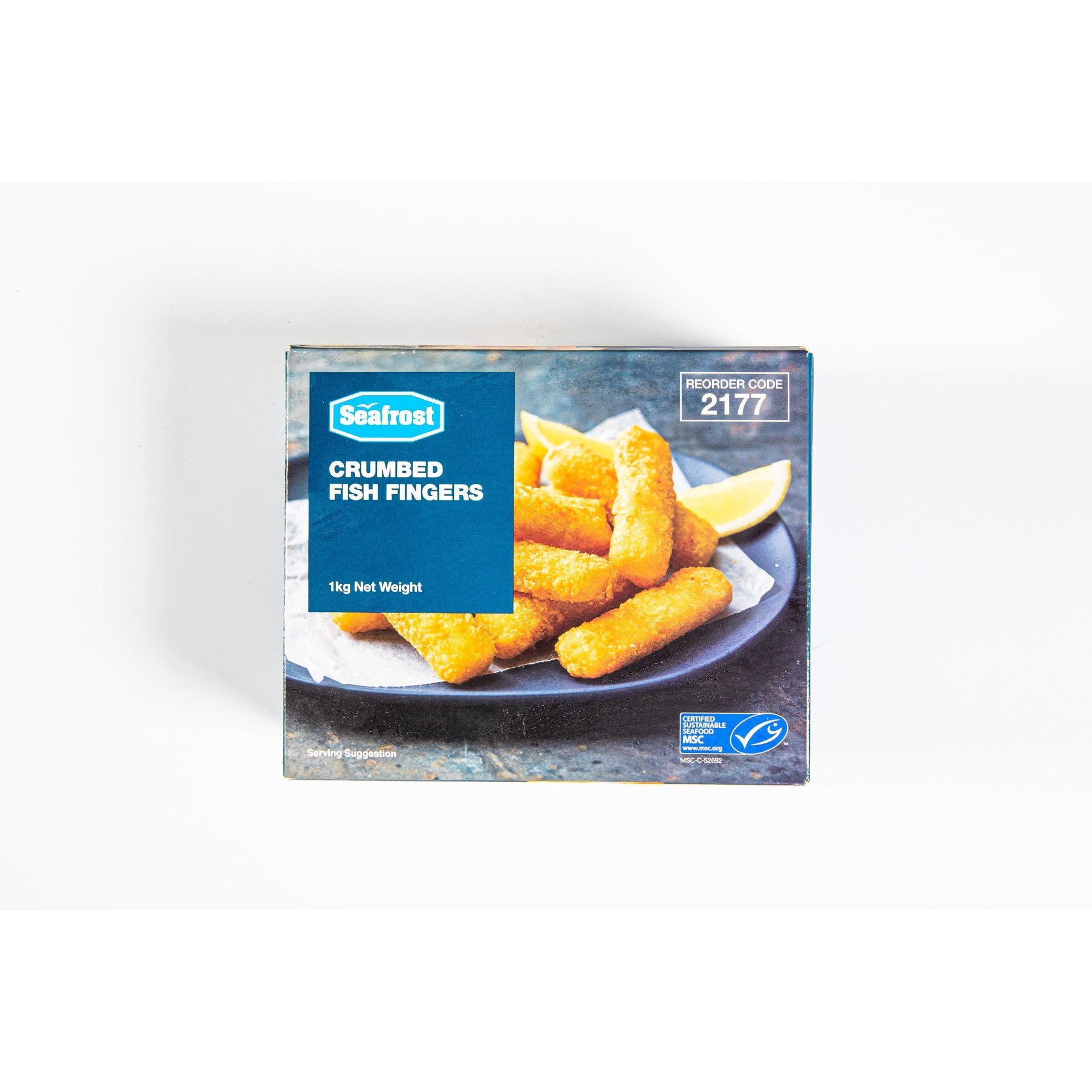 Seafrost Fish Fingers Crumbed 1kg