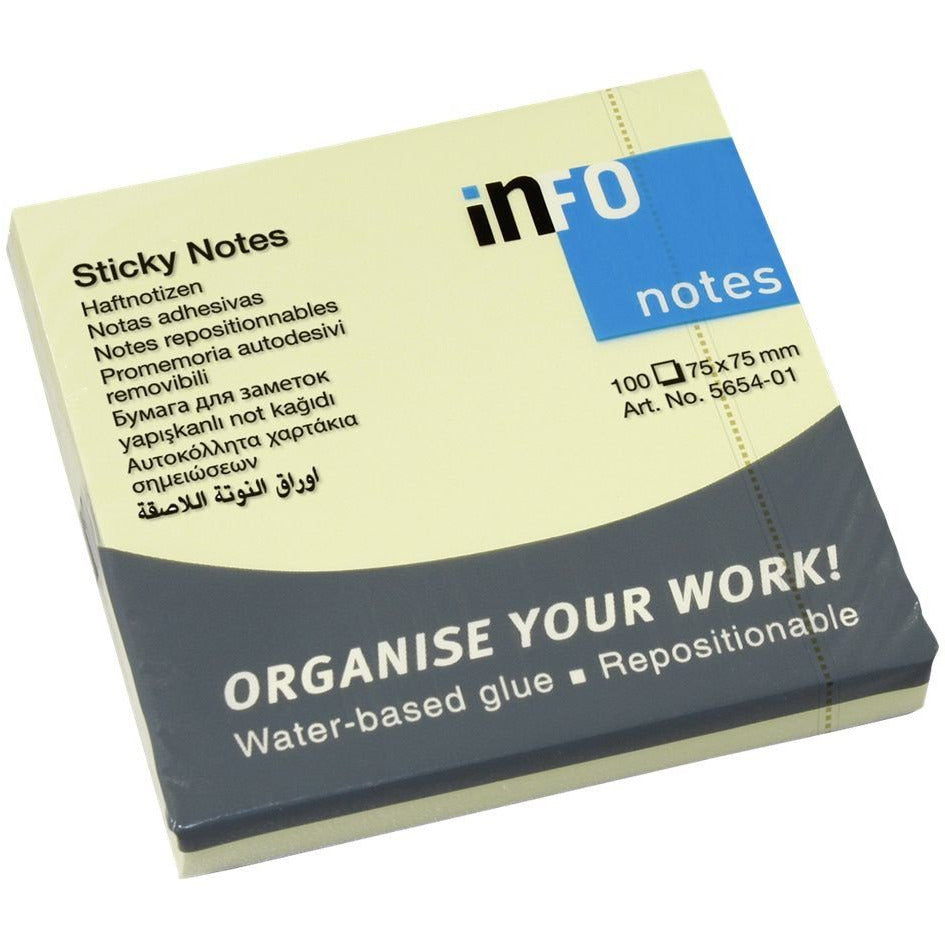 Marbig Info Notes Sticky Notes 100s