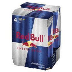Red Bull Original Energy Drink Cans 4pk