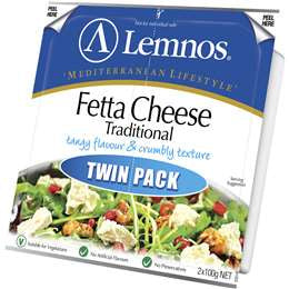Lemnos Fetta Twin Pack 200g
