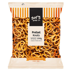 JC Nuts Joe's Pretzel Knots 250g