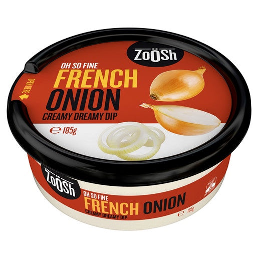 Zoosh French Onion Dip 185g