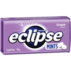 Wrigley's Eclipse Sugar Free Mints Grape 40g