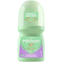 Mitchum Womens Roll On Shower Fresh Antiperspirant & Deodorant 50ml