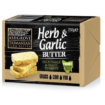 Ashgrove Herb & Garlic Butter 250g