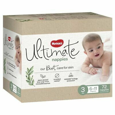 Huggies Ultimate Nappy Size 3 72ct