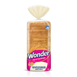 Wonder White Smooth Wholegrain Bread 700g