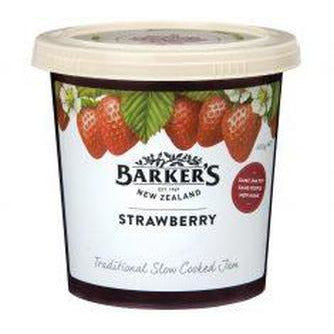 Barkers Strawberry Jam 455g