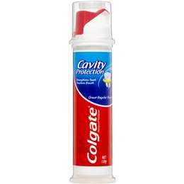 Colgate  Regular Flavour Pump Toothpaste 130g