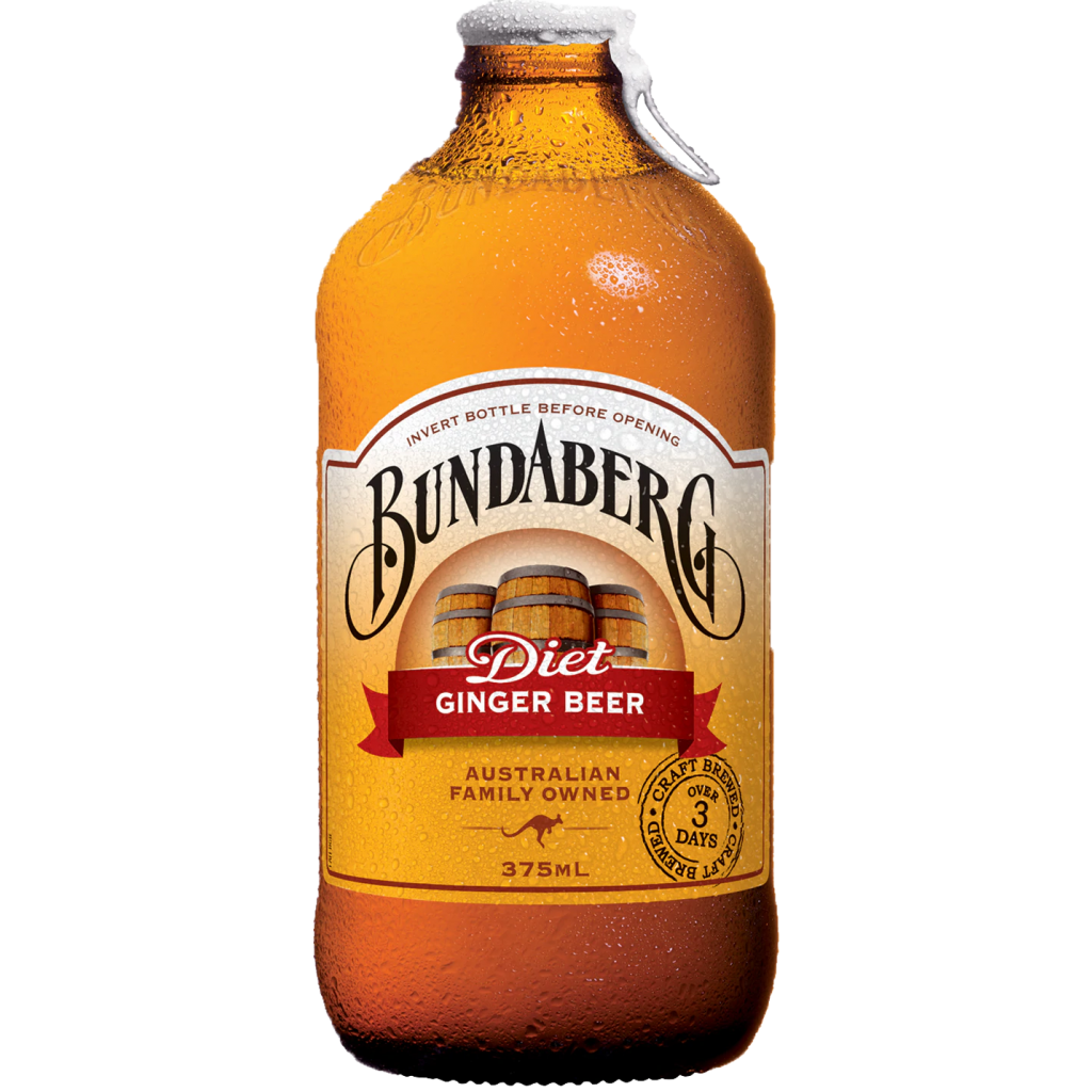 Bundaberg Diet Ginger Beer Bottle 375ml