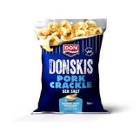 Donskis Pork Crackle Sea Salt 50g