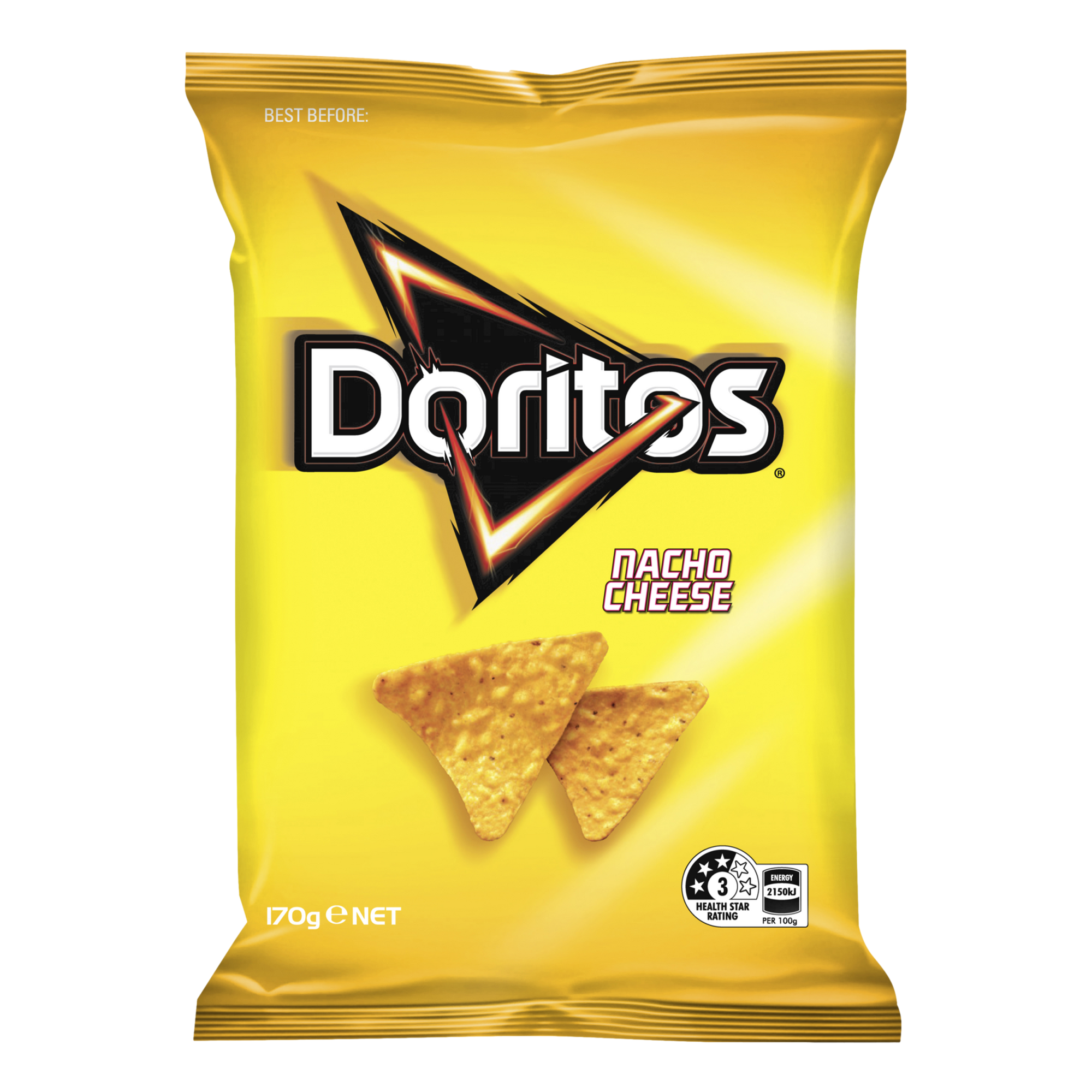 Doritos Corn Chips Nacho Cheese 170g