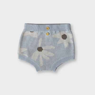 Daisy Dot Bloomers Dusty Sky