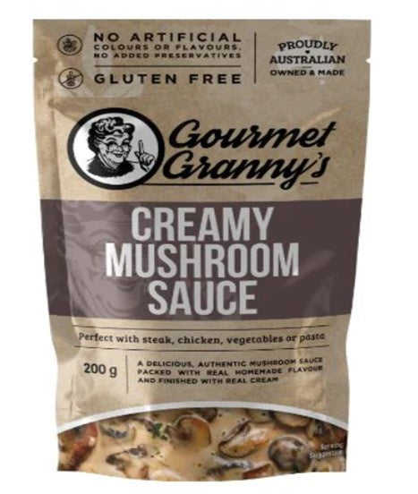 Gourmet Granny's Creamy Mushroom Sauce 200g