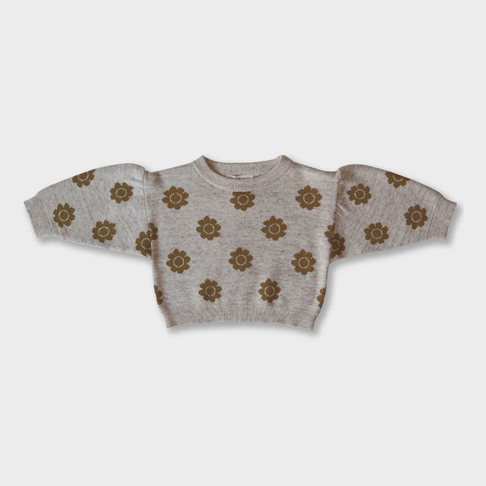 Mocha & Marle Pansy Pull Over